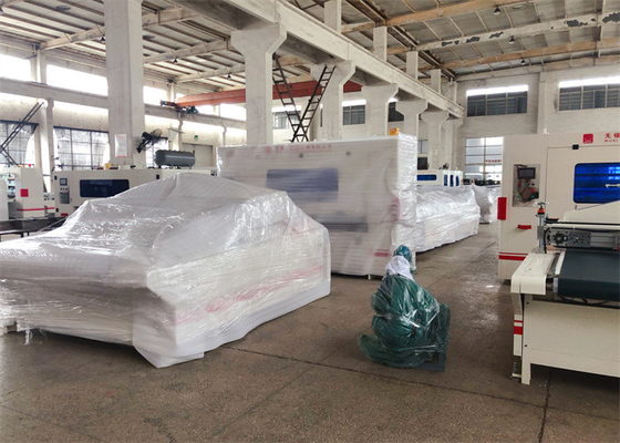 HPL Acrylic PVC PET PUR Máy cán màng tự động nóng chảy mà không cần máy cắt tự động